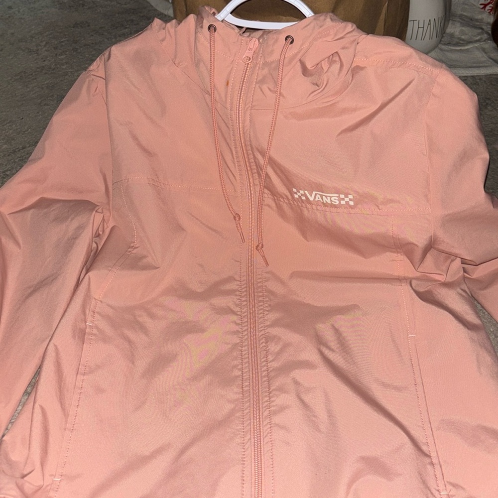 Vans pink windbreaker